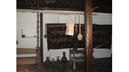 Внутреннее убранство сакли (дома)