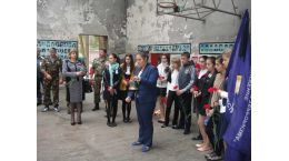 Колокольчик ГБОУ СОШ № 148 звучит на месте терракта в Беслане